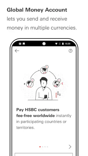 HSBC UAE screenshot