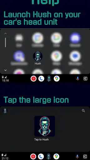 Hush: Android Auto Audio Fix screenshot