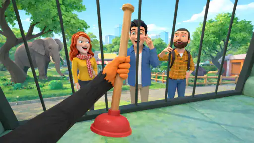 I Am Your Prankster Monkey Sim screenshot