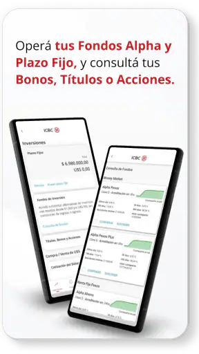 ICBC Mobile Banking Argentina screenshot