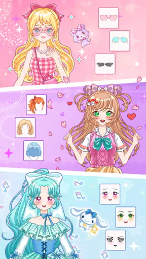 Idol Livestream: Doll Dress Up screenshot