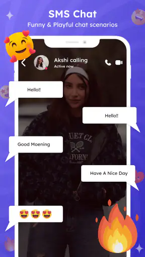 Idol Prank Video, Call & Chat screenshot