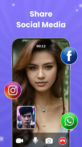 Idol Prank Video, Call & Chat screenshot