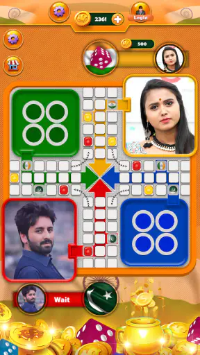 India vs Pakistan Ludo Match screenshot