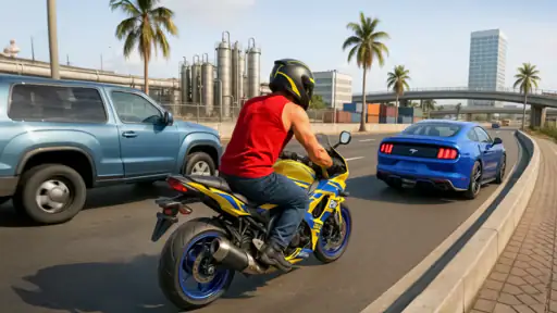 Indian Bike Drive Simulator 3D screenshot