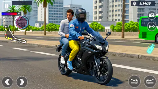 Indian Bike Drive Simulator 3D screenshot