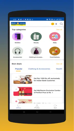 IndSMART IndianBank Mobile App screenshot