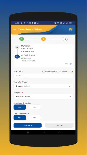 IndSMART IndianBank Mobile App screenshot