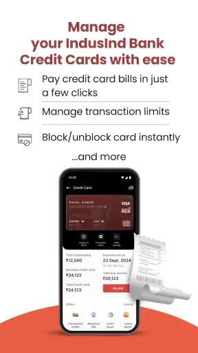 IndusInd Bank: Savings A/C, FD screenshot