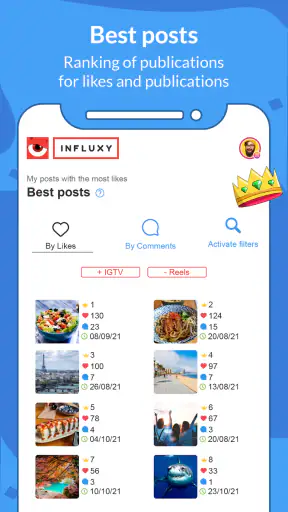 Influxy screenshot