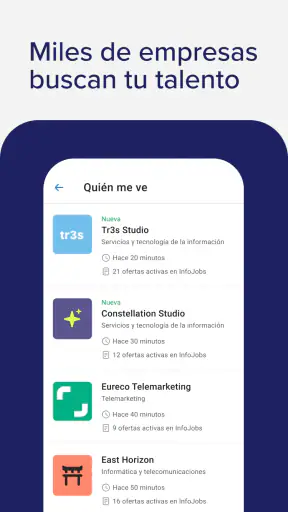 InfoJobs - Trabajo y Empleo screenshot
