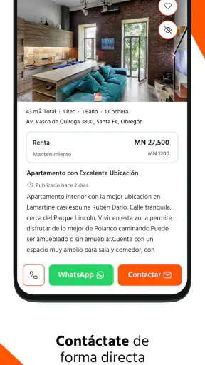 Inmuebles24 screenshot