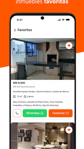 Inmuebles24 screenshot