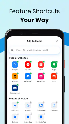 Internet Browser screenshot