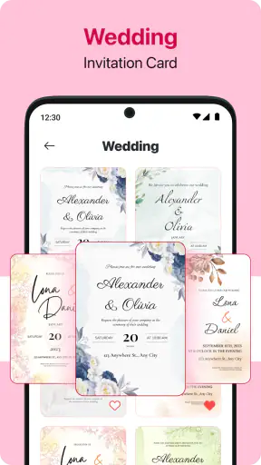Invitation Maker: Card Creator screenshot