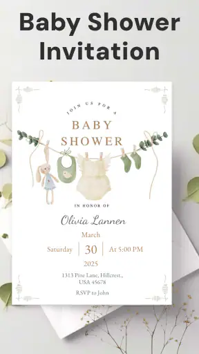 Invitation Maker + RSVP screenshot