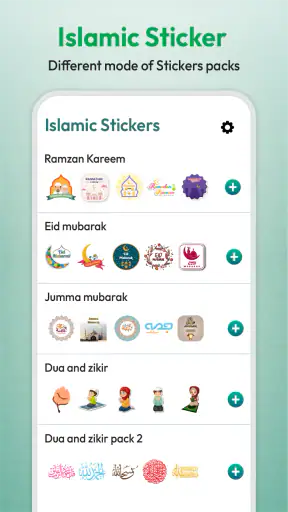 Islamic Stickers App for Chat screenshot