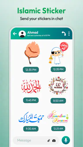 Islamic Stickers App for Chat screenshot