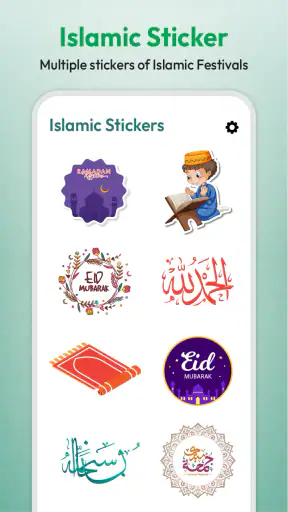 Islamic Stickers App for Chat screenshot