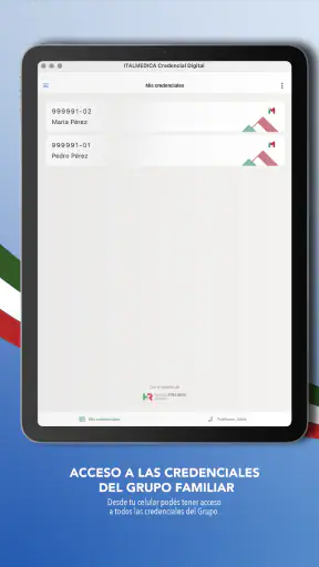 ITALMÉDICA Credencial Digital screenshot