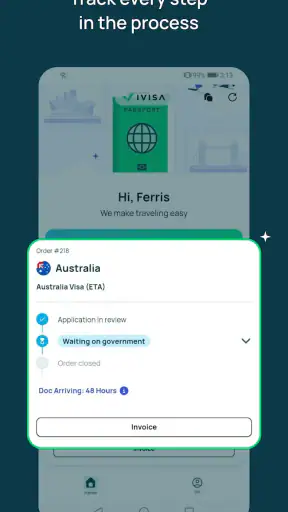 iVisa: ETA, eVisa, ESTA, Visa screenshot