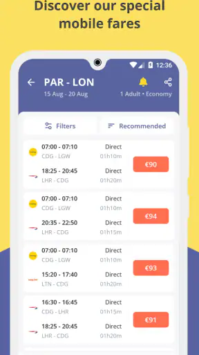 Jetcost: flights, hotels, cars screenshot