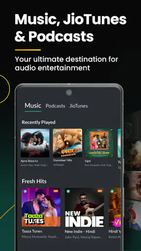 JioSaavn - Music & Podcasts screenshot