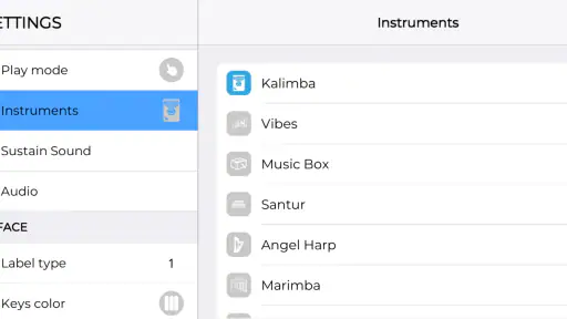 Joo Kalimba: Piano Thumb screenshot