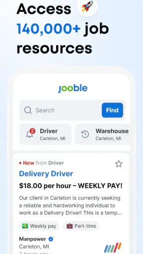 Jooble — Job Search App screenshot