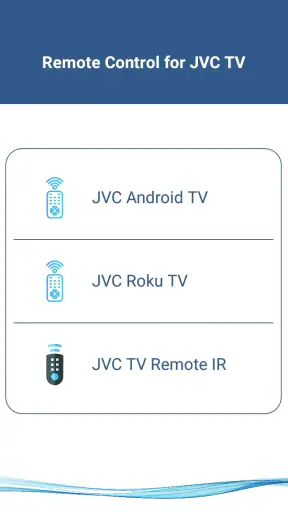JVC Smart TV Remote screenshot