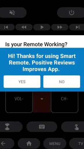 JVC Smart TV Remote screenshot