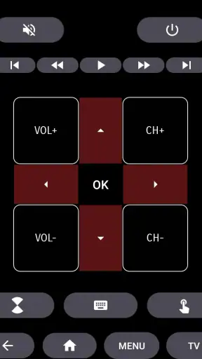 JVC Smart TV Remote screenshot