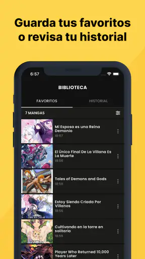 KanX - Mangas en Español screenshot
