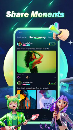 Karawan - دردشة صوتية screenshot