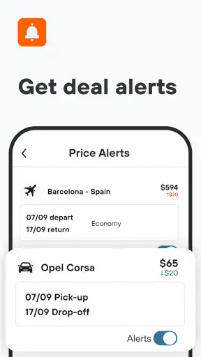 KAYAK: Flights, Hotels & Cars screenshot