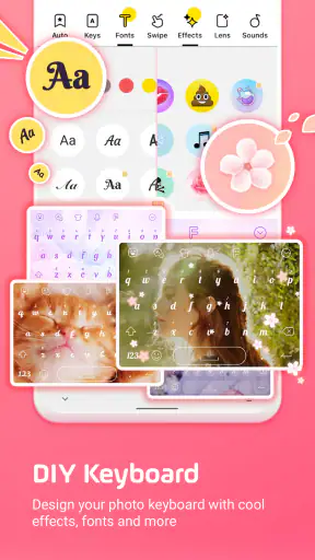 Keyboard-Facemoji Emoji كيبورد screenshot