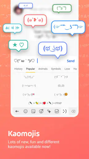 Keyboard-Facemoji Emoji كيبورد screenshot