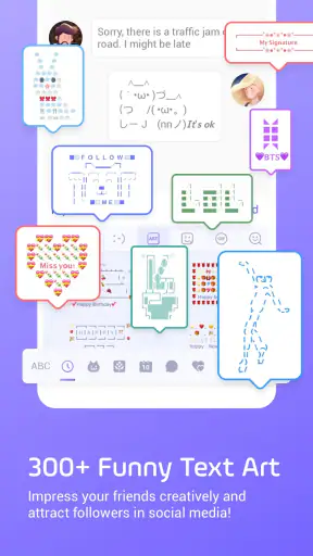 Keyboard-Facemoji Emoji كيبورد screenshot