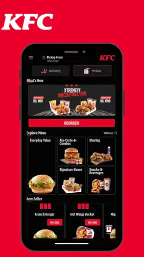 KFC Pakistan screenshot