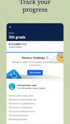 Khan Academy screenshot