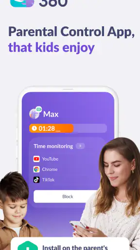 Kids 360: أداة الرقابة الأبوية screenshot