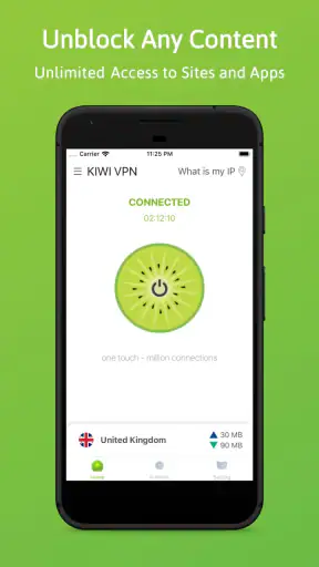 Kiwi VPN مبدل IP وإنترنت أسرع screenshot