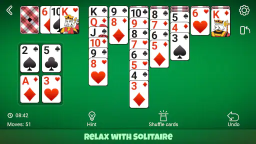 Klondike Solitaire card games screenshot