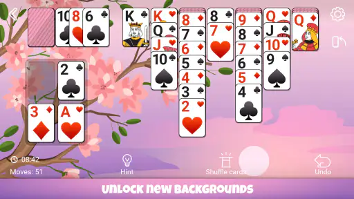 Klondike Solitaire card games screenshot