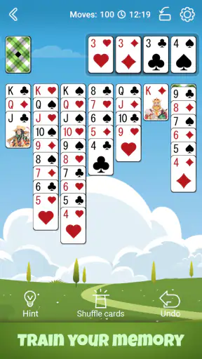 Klondike Solitaire card games screenshot