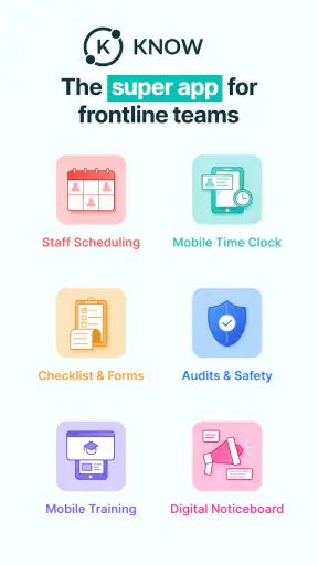 KNOW - the frontline super-app screenshot