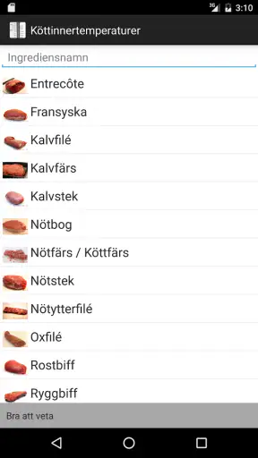 Kökshjälpen screenshot