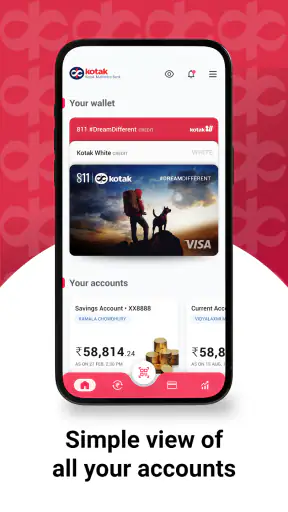 Kotak Bank screenshot