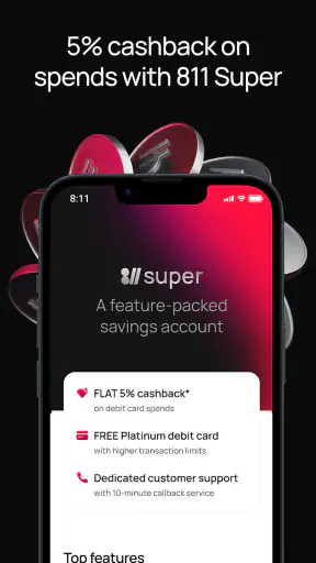 Kotak Bank: 811 Mobile App screenshot