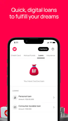 Kotak Bank: 811 Mobile App screenshot